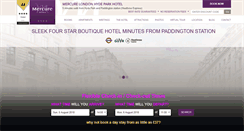 Desktop Screenshot of mercurehydepark.com