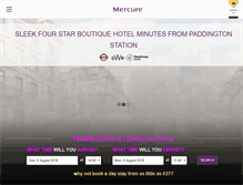 Tablet Screenshot of mercurehydepark.com